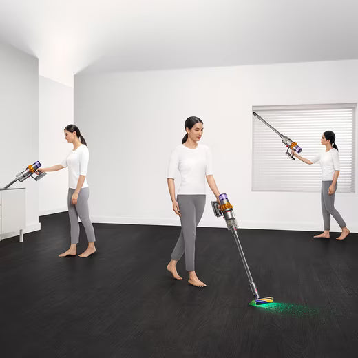 Dyson V15 Detect Absolute Akku-Hand- und Stielstaubsauger Nickel/Gelb