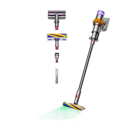 Akku-Hand-und Stielstaubsauger Dyson V15 Detect Absolute Nickel/Gelb